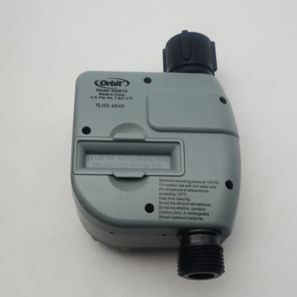 Orbit 62061N Single-Outlet Hose Watering Timer 1 Outlet Green
